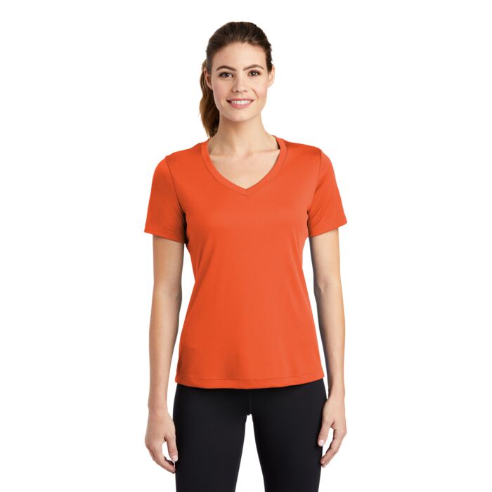 Ladies PosiCharge ® Competitor V Neck Tee Thumbnail