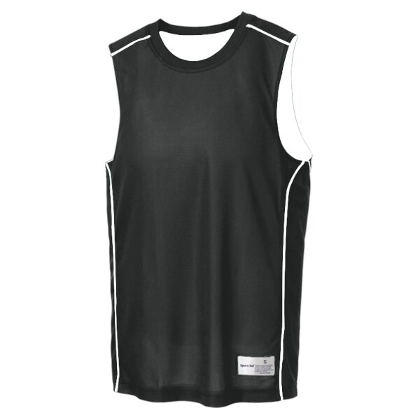 PosiCharge ® Mesh Reversible Sleeveless Tee Thumbnail