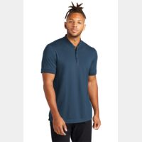 Stretch Pique Henley Thumbnail
