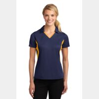 Ladies Side Blocked Micropique Sport Wick ® Polo Thumbnail