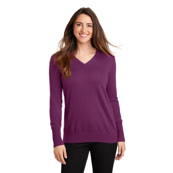 Ladies V Neck Sweater Thumbnail