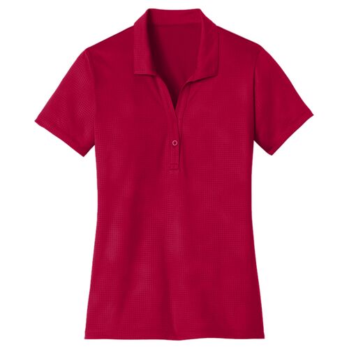 Ladies Embossed PosiCharge ® Tough Polo ® Thumbnail