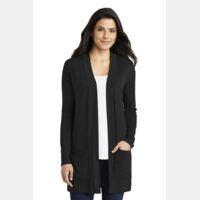 Ladies Concept Long Pocket Cardigan Thumbnail