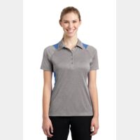Ladies Heather Colorblock Contender Polo Thumbnail