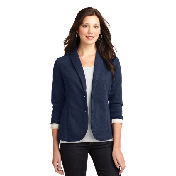 Ladies Fleece Blazer Thumbnail