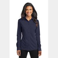 Ladies Dimension Knit Dress Shirt Thumbnail