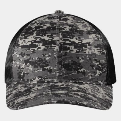 Digi Camo Snapback Trucker Cap Thumbnail