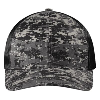 Digi Camo Snapback Trucker Cap Thumbnail