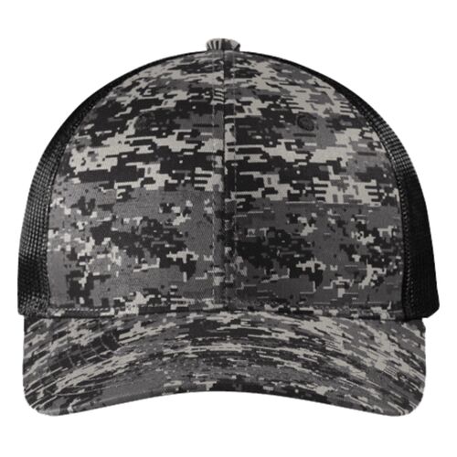 Digi Camo Snapback Trucker Cap Thumbnail