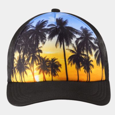 Photo Real Snapback Trucker Cap Thumbnail