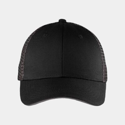 Double Mesh Snapback Sandwich Bill Cap Thumbnail