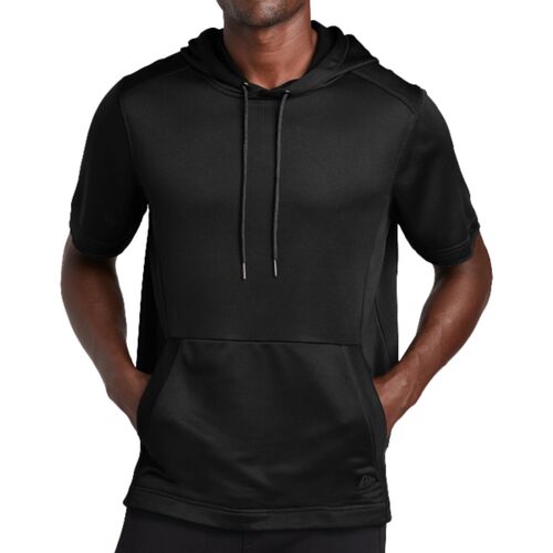 Performance Terry Short Sleeve Hoodie Thumbnail