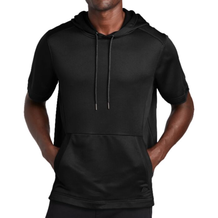 Performance Terry Short Sleeve Hoodie Thumbnail