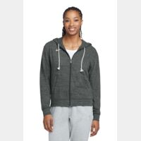 Ladies Gym Vintage Full Zip Hoodie Thumbnail