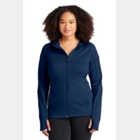 Ladies Tech Fleece Full Zip Hooded Jacket Thumbnail