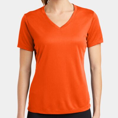 Ladies PosiCharge ® RacerMesh ® V Neck Tee Thumbnail