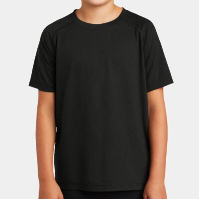 Youth PosiCharge ® Tri Blend Wicking Raglan Tee Thumbnail