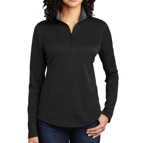 Ladies Silk Touch Performance 1/4 Zip Thumbnail