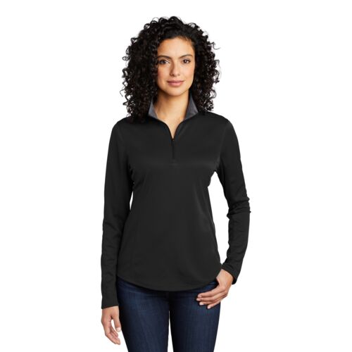 Ladies Silk Touch Performance 1/4 Zip Thumbnail