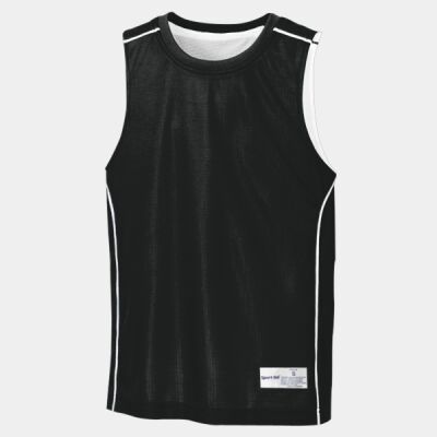 Youth PosiCharge ® Mesh Reversible Sleeveless Tee Thumbnail