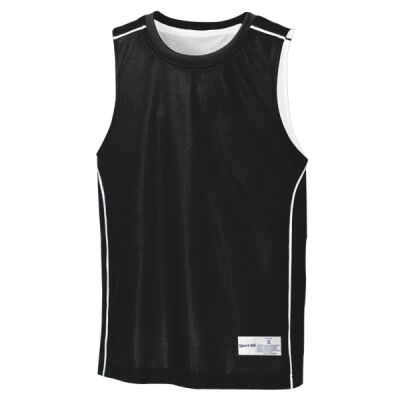 Youth PosiCharge ® Mesh Reversible Sleeveless Tee Thumbnail