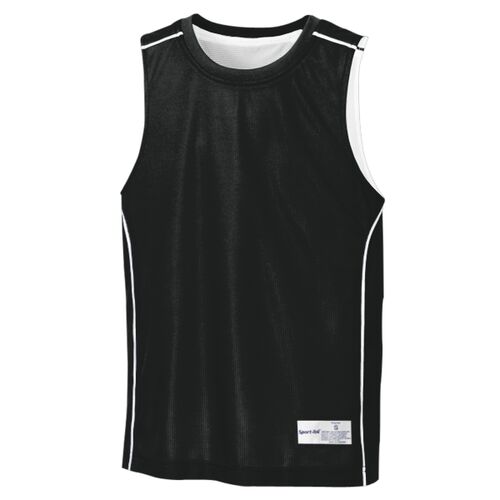 Youth PosiCharge ® Mesh Reversible Sleeveless Tee Thumbnail