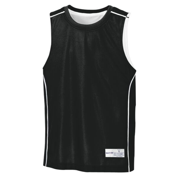 Youth PosiCharge ® Mesh Reversible Sleeveless Tee Thumbnail