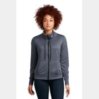 Ladies Performance Terry Full Zip Cowl Thumbnail