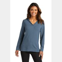 Ladies Microterry Pullover Hoodie Thumbnail