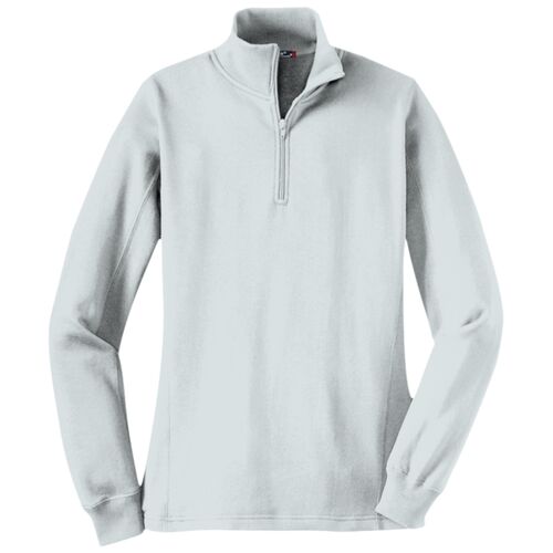 Ladies 1/4 Zip Sweatshirt Thumbnail