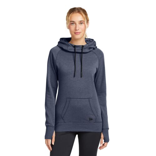 Ladies Tri Blend Fleece Pullover Hoodie Thumbnail