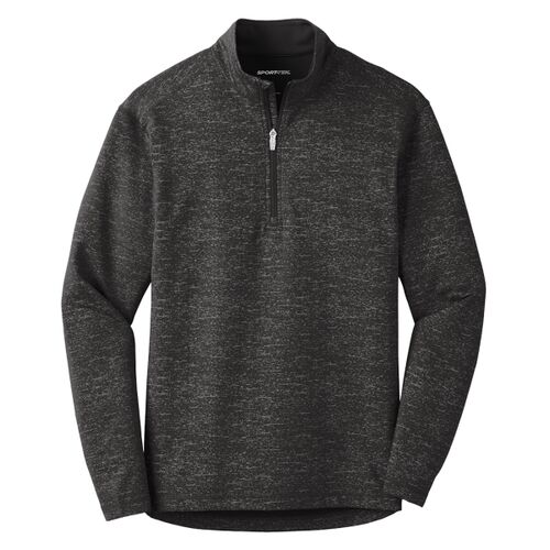 Sport Wick ® Stretch Reflective Heather 1/2 Zip Pullover Thumbnail