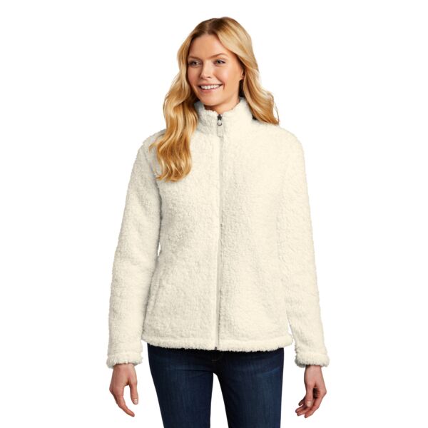 Ladies Cozy Fleece Jacket Thumbnail