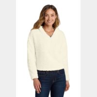 Ladies Cozy Fleece Hoodie Thumbnail