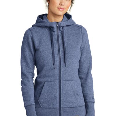 Ladies French Terry Full Zip Hoodie Thumbnail