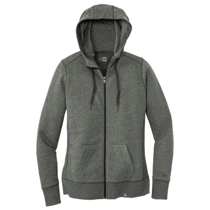 Ladies French Terry Full Zip Hoodie Thumbnail
