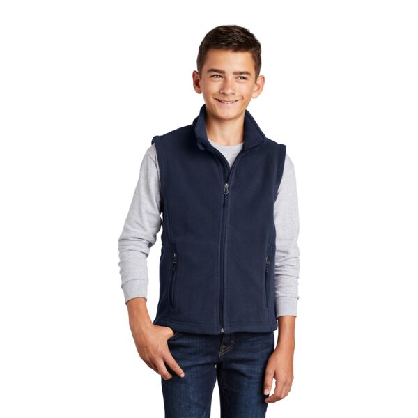 Youth Value Fleece Vest Thumbnail