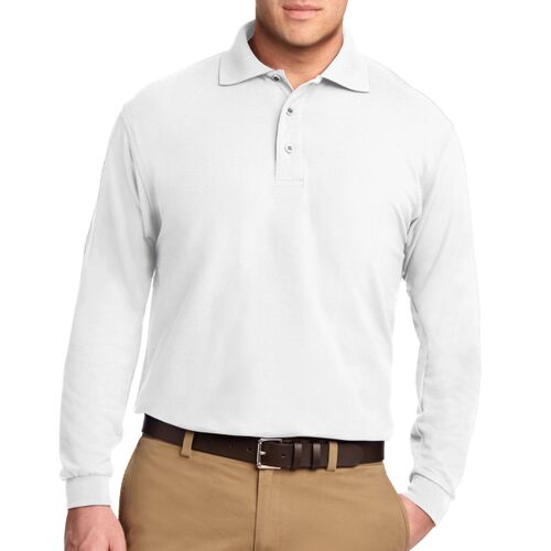 Silk Touch Long Sleeve Polo Thumbnail
