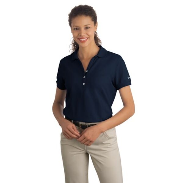 Nike Golf - Ladies Pique Knit Polo. 297995 Thumbnail