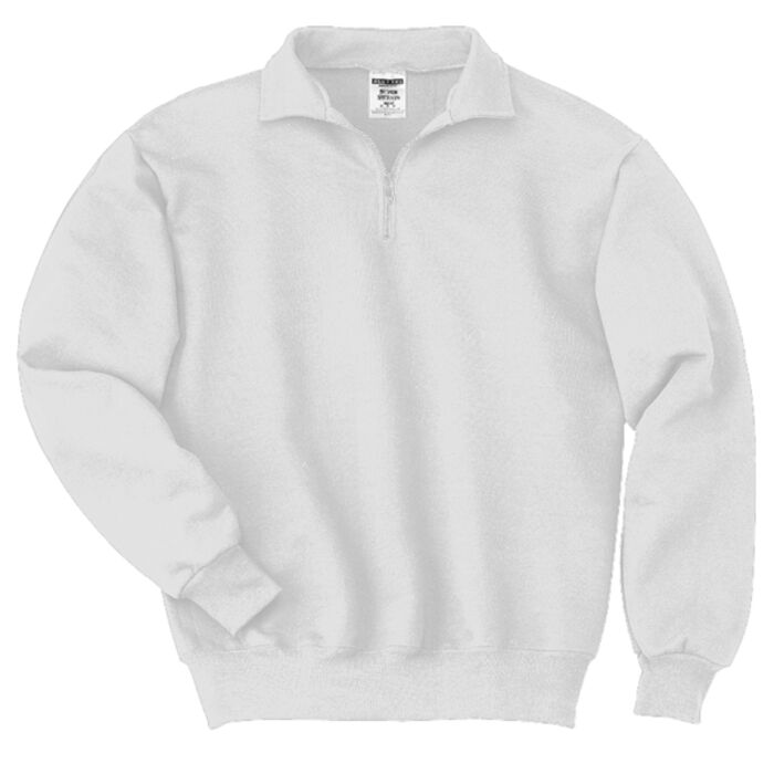 Super Sweats 1/4 Zip Sweatshirt with Cadet Collar Thumbnail
