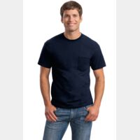 Ultra Cotton 100% Cotton T Shirt with Pocket Thumbnail