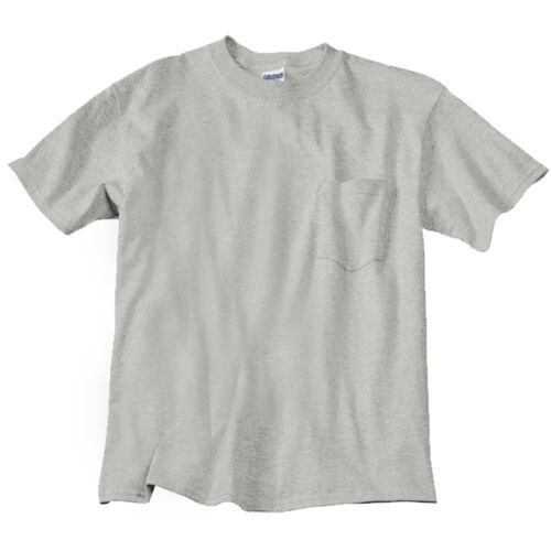 Ultra Cotton 100% Cotton T Shirt with Pocket Thumbnail