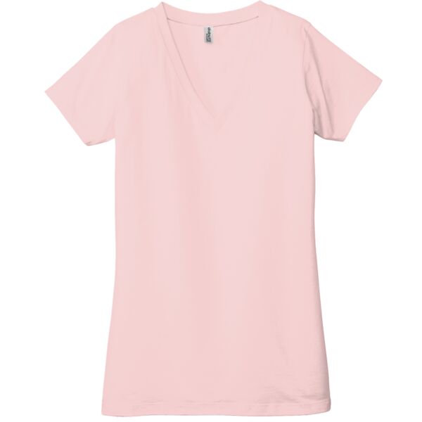 Junior Ladies Perfect Weight V Neck Tee Thumbnail