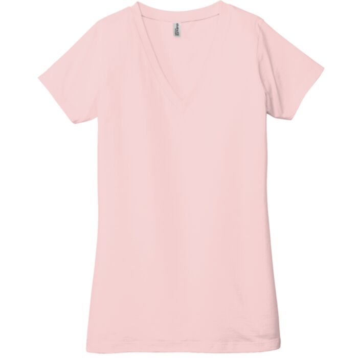 Junior Ladies Perfect Weight V Neck Tee Thumbnail