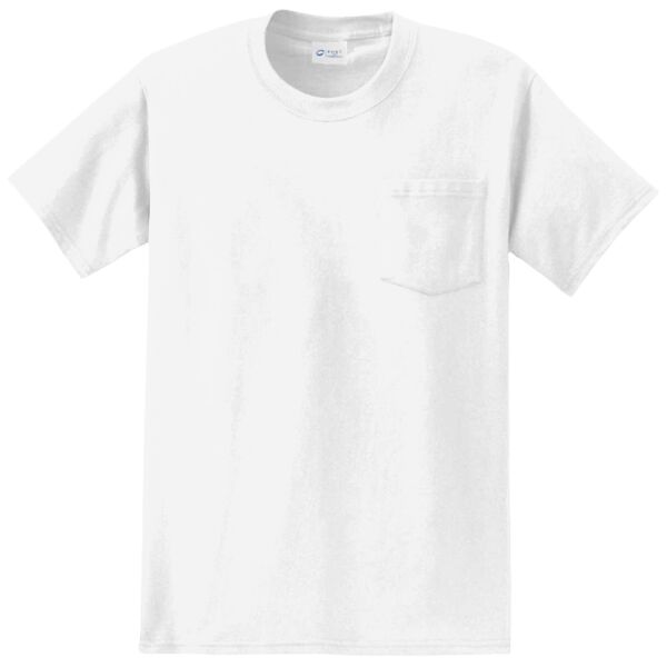 100% Cotton T Shirt with Pocket Thumbnail