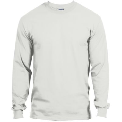 Tagless 100% Cotton Long Sleeve T Shirt Thumbnail