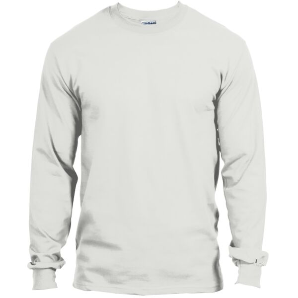 Tagless 100% Cotton Long Sleeve T Shirt Thumbnail