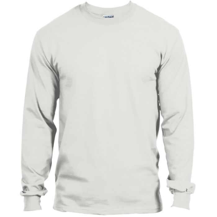 Tagless 100% Cotton Long Sleeve T Shirt Thumbnail