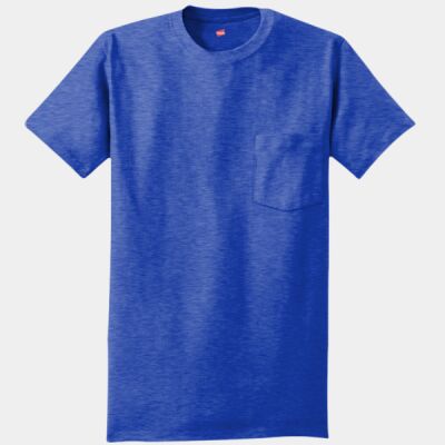 Tagless T Shirt with Pocket Thumbnail