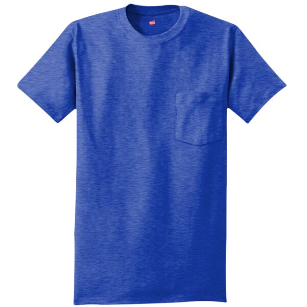 Tagless T Shirt with Pocket Thumbnail